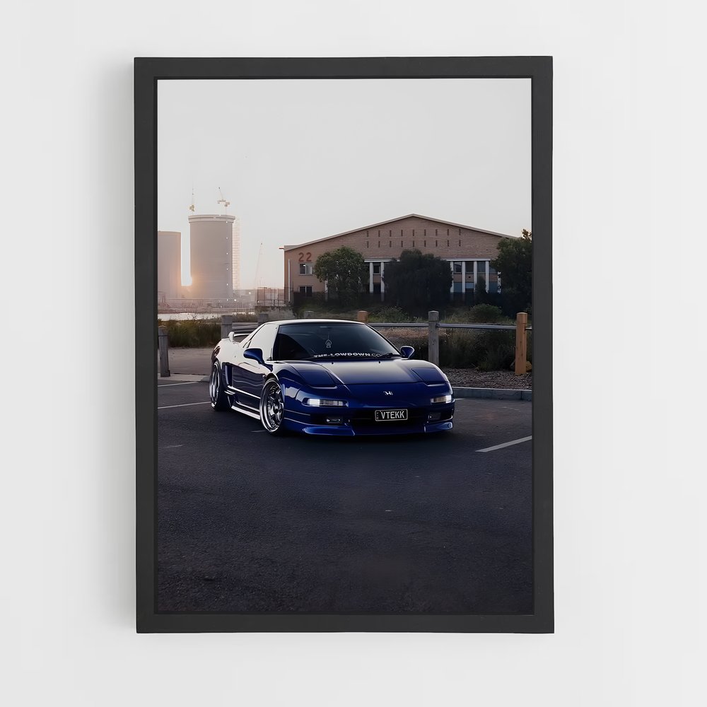 Poster Nsx hommage – affiche Honda (vue 2)